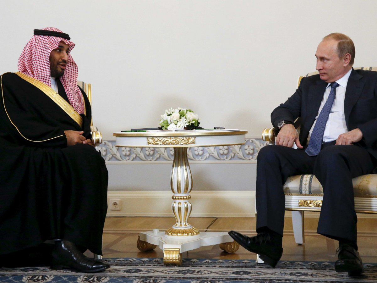 saudi prince with putin