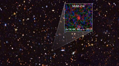 Oldest Galaxy rich in heavy elements